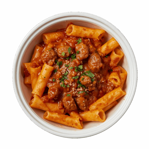 Pasta con sugo di coda alla Vaccinara