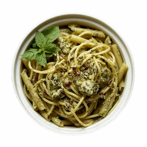 Pasta con pesto alla Genovese