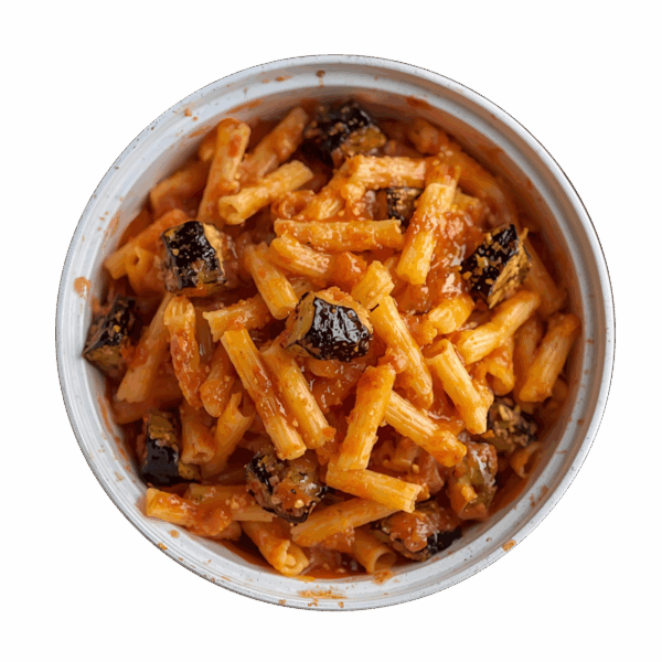 Pasta alla Norma con melanzane
